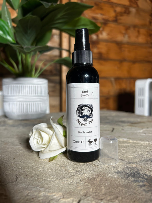 Eau de Pawfum Oud and Vanilla 100ml