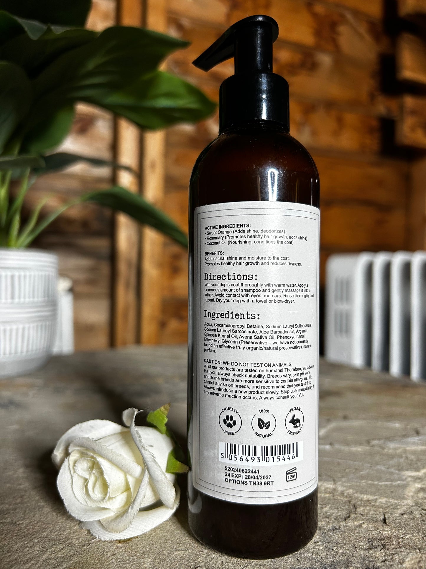 Natural pet shampoo 250ml